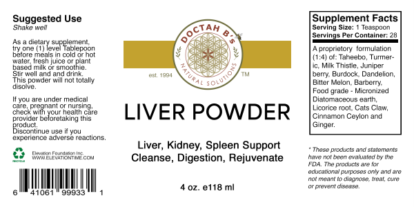 B Sirius Liver Powder, 4oz - Image 2