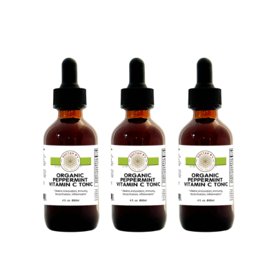 VITAMIN C TONIC PEPPERMINT 3 PACK ORGANIC