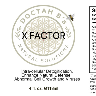 X FACTOR 2oz- THE SUPER NATURAL ANTI VIRAL REMEDY